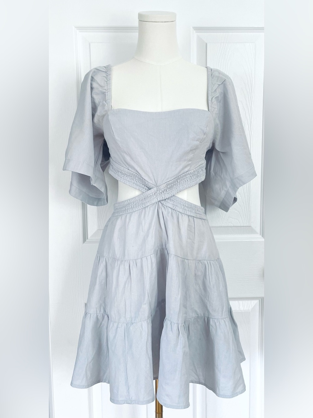 NWT Free People Cross Of Sunlight Mini Dress Size S - Picture 2 of 6